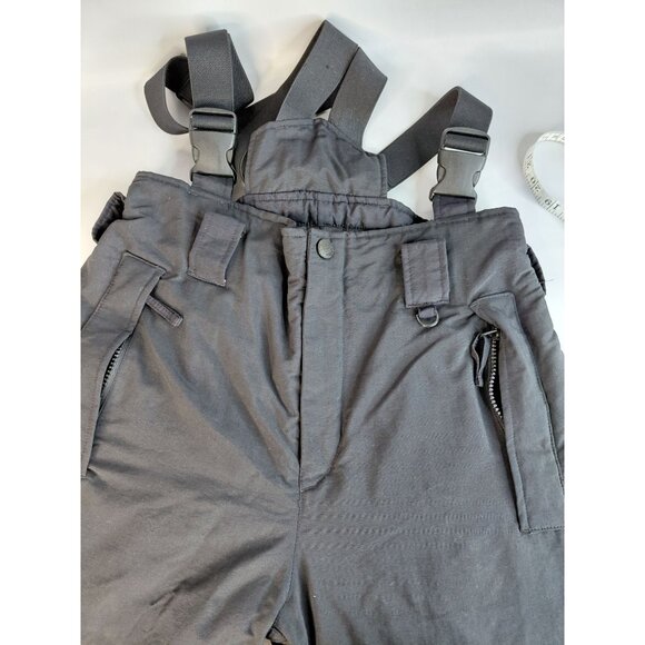 Cabelas Mens Insulated Snow Bib Pants With Adjustable Straps Size S Black - Picture 13 of 16